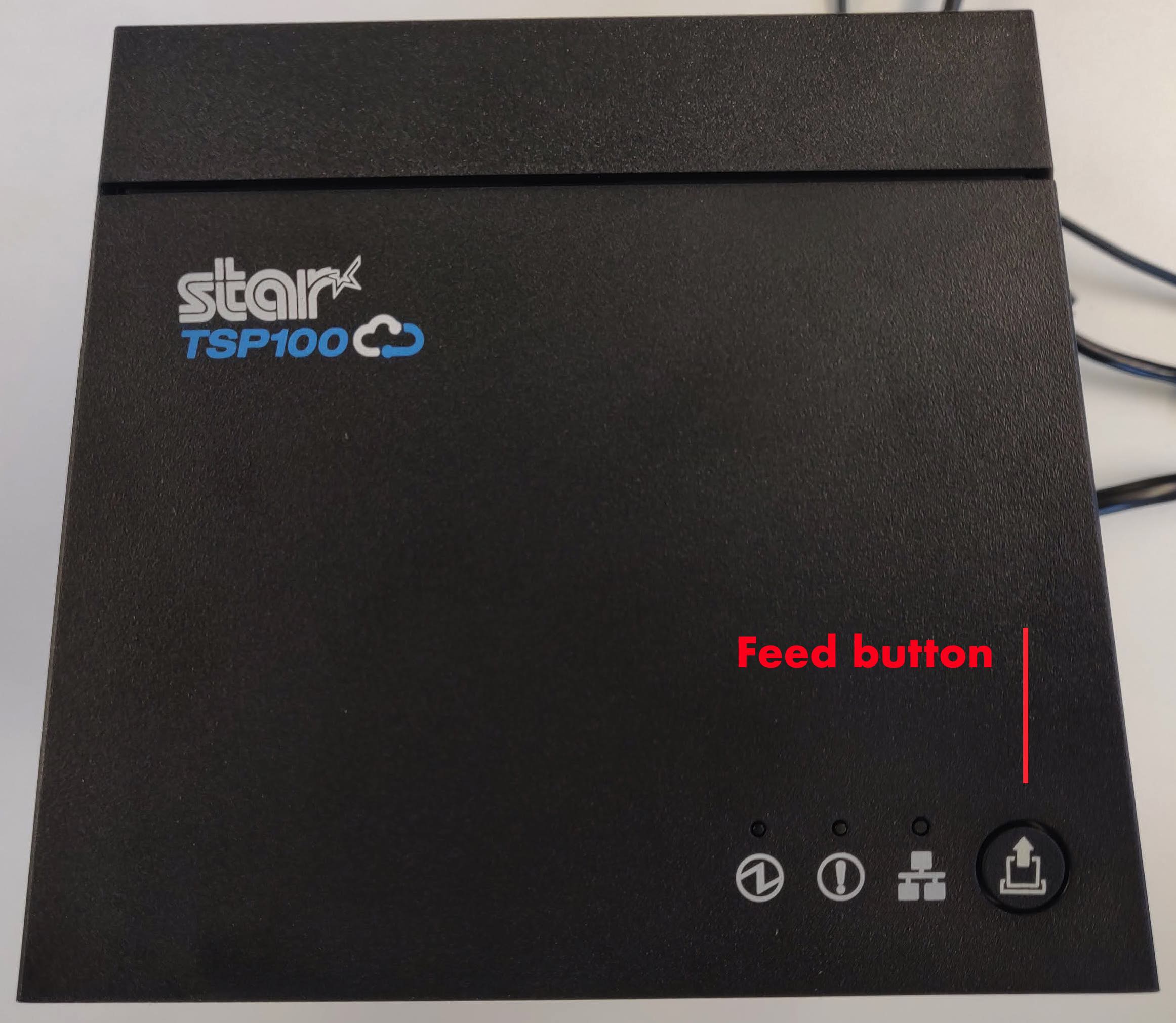 TSP100IV Printer Front View